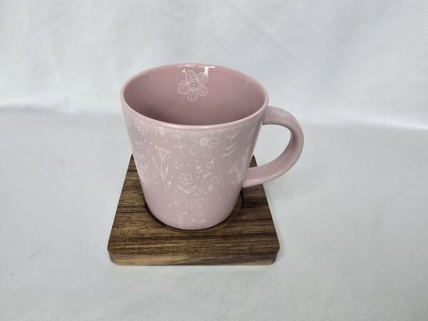 Henkelbecher Pure Flower Rose